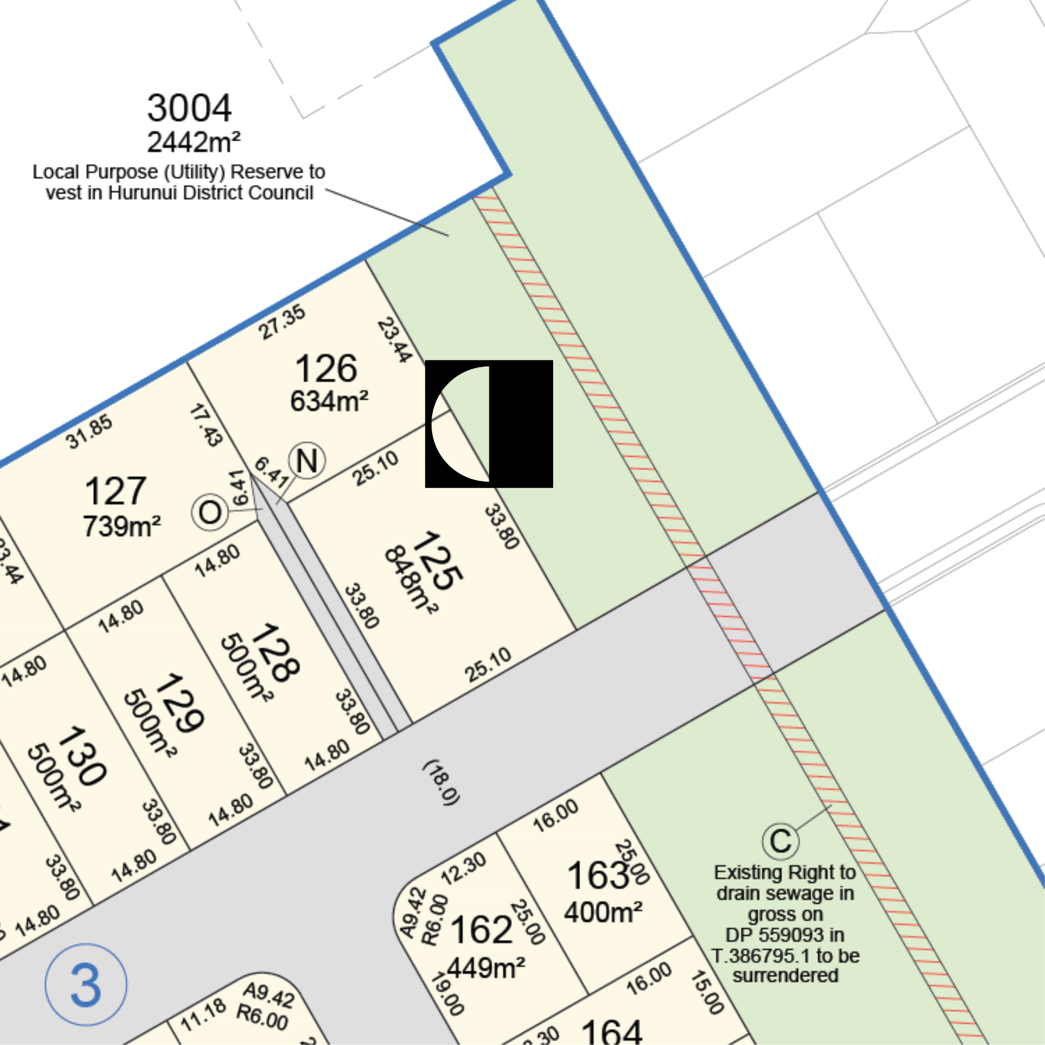 Lot#125:   848m2